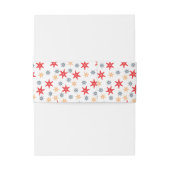 海の星とステアホイールパターン 招待状ベリーバンド (裏面例)