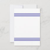 海の星のウェディング - 披露宴招待状 招待状 (裏面)