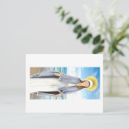 海の星の私たちの女性はがき ポストカード (スタンド正面)