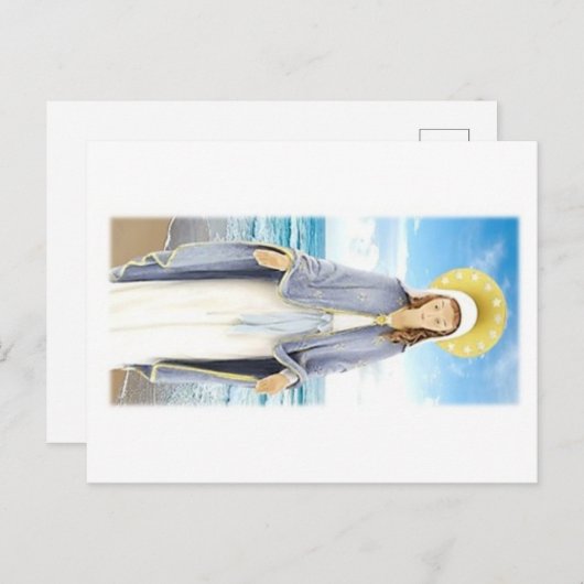 海の星の私たちの女性はがき ポストカード (正面/裏面)