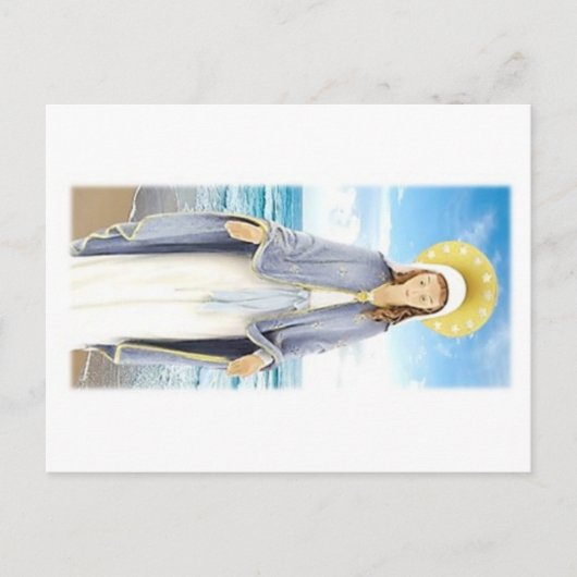 海の星の私たちの女性はがき ポストカード (正面)