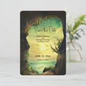 海の景勝写真を見下ろす結婚洞窟救 セーブザデート (スタンド正面)