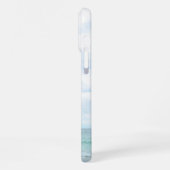 海の景色と岩 iPhoneケース (左側面)