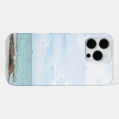 海の景色と岩 iPhoneケース (裏面横)