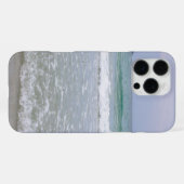 海の景色と波 iPhoneケース (裏面横)