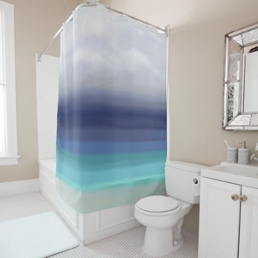 海の景色277 シャワーカーテン (インサイチュ)