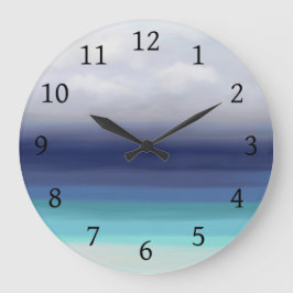 海の景色277 ラージ壁時計