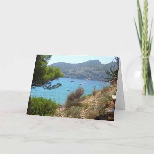 海の景色 – カード (正面)