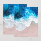 海の景色 ノートカード (正面/裏面)