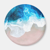 海の景色 マグネット (正面)