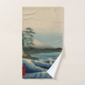 海の景色 – 有名なアー日本のト バスタオルセット (ハンドタオル)