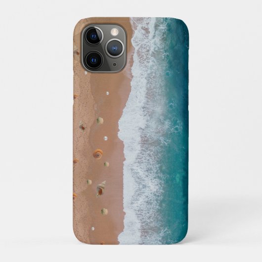 海の景色 貝殻 夏のバケーション Case-Mate iPhoneケース (裏)
