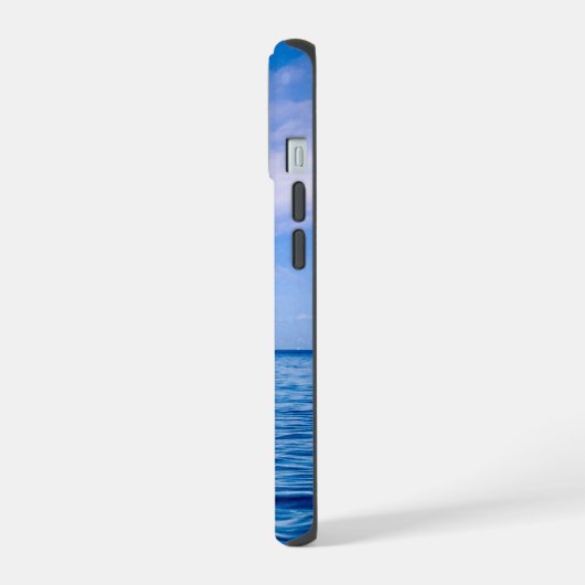 海の景色 iPhone 15ケース (左側面)