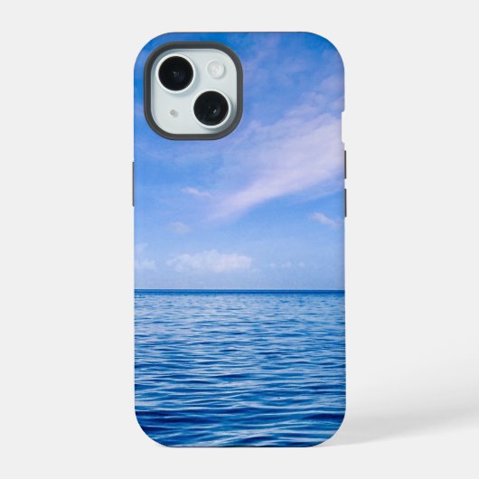 海の景色 iPhone 15ケース (裏面)