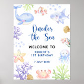 海の最初の誕生日パーティーへようこそ ポスター (正面)