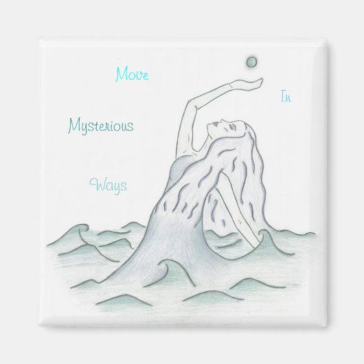 海の月の女神 マグネット (正面)