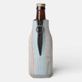 海の木製ボートアンカービーチネーム ボトルクーラー (ボトル裏面)