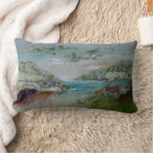 海の枕元 ランバークッション (ブランケット)