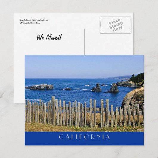 海の柵 案内ポストカード (正面/裏面)