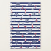 海の模様で プランナー手帳 (正面)