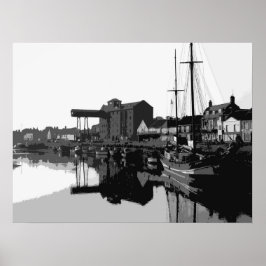 海の次の井戸で早朝 ポスター