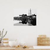 海の次の井戸で早朝 ポスター (キッチン)