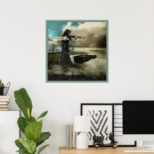 海の歌 ポスター (ホームオフィス)