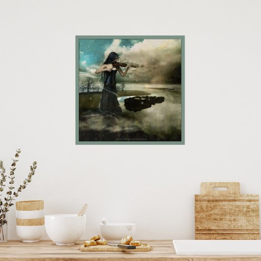 海の歌 ポスター (キッチン)