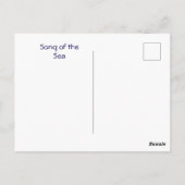 海の歌 ポストカード (裏面)