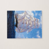 海の正方形によって装備される船 ジグソーパズル (横)