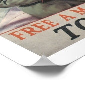 海の民になれ – 海の民を自由に戦え ポスター (角)