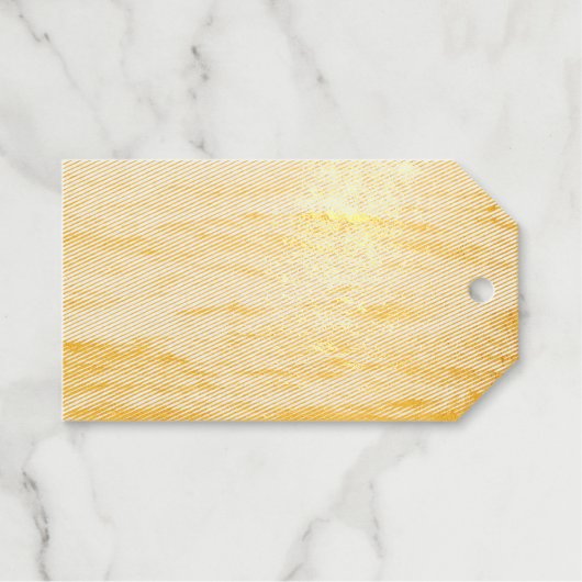 海の水が閉まる ギフトタグ (正面 (横))