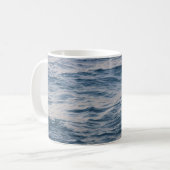 海の水が閉まる コーヒーマグカップ (正面左)
