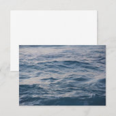 海の水が閉まる サンキューカード (正面/裏面)