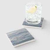 海の水が閉まる ストーンコースター (横)