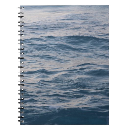 海の水が閉まる ノートブック (正面)