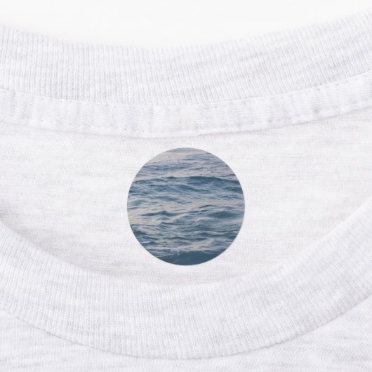 海の水が閉まる ラベル (貼付)