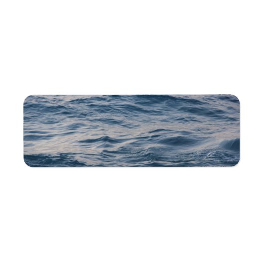 海の水が閉まる ラベル (正面)