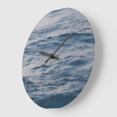 海の水が閉まる ラージ壁時計 (傾斜)