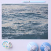 海の水のクローズアップ チラシ (シングル)
