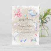 海の水の下にかわいい赤ちゃんシャワー (スタンド正面)