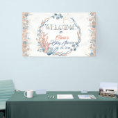 海の水の色のベビーシャワーの下 横断幕 (トレードショー)