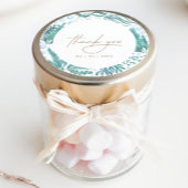 海の水の色の下に航海のありがとう ラウンドシール