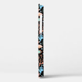 海の水の色の下のパターン暗い Case-Mate iPhoneケース (裏面 / 左)