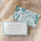 海の水の色の本の要求航海のの下 エンクロージャーカード