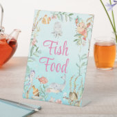 海の水の色の誕生日 台座サイン (インサイチュ)