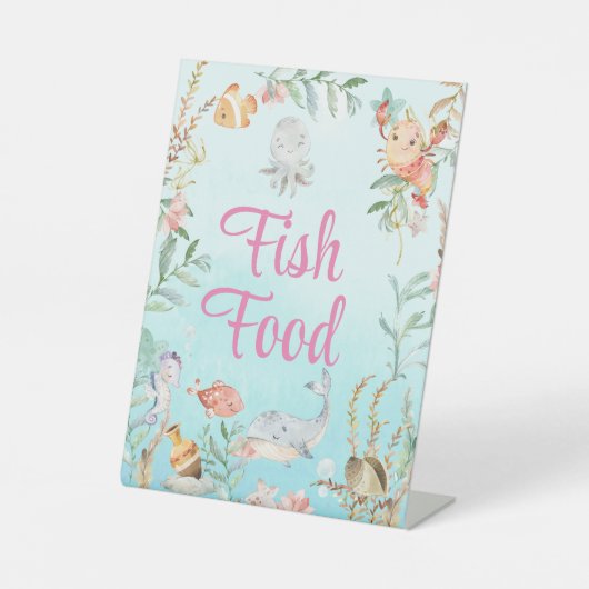 海の水の色の誕生日 台座サイン (正面)