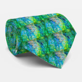 海の水晶2のタイル ネクタイ (ロール)