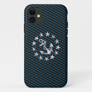 海の泡のクロムヨットの旗の車のなグリルのプリント iPhone 11 ケース