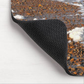 海の泡のビーチ マウスパッド (コーナー)